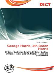 George Harris, 4th Baron Harris,6136789051,9786136789057