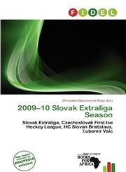 2009-10 Slovak Extraliga Season,6201762167,9786201762169