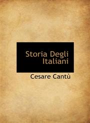 Storia Degli Italiani,1116403242,9781116403244