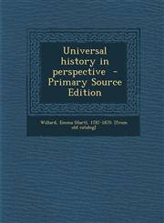 Universal history in perspective  - Primary Source Edition,1295670445,9781295670444