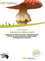 Lonicera Morrowii,6139540216,9786139540211