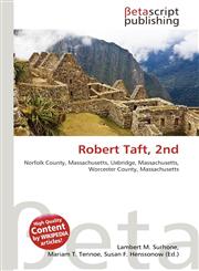 Robert Taft, 2nd,6134475564,9786134475563