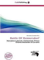 Battle Of Hennersdorf,6139834422,9786139834426