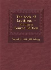 Book of Leviticus,1289868700,9781289868703
