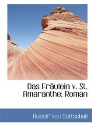 Das Fräulein v. St. Amaranthe Roman,1110195346,9781110195343