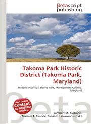 Takoma Park Historic District (Takoma Park, Maryland),6135018035,9786135018035