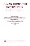 Experimental Comparisons of Usability Evaluation Methods Special Issue of "Human-Computer Interaction" 1st Edition,0805898131,9780805898132