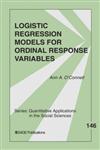 Logistic Regression Models for Ordinal Response Variables Illustrated Edition,0761929894,9780761929895