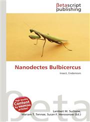 Nanodectes Bulbicercus,6134786357,9786134786355