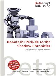 Robotech Prelude to the Shadow Chronicles,6136034174,9786136034171