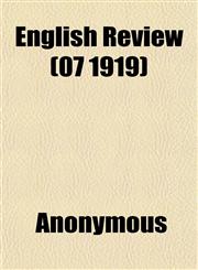 English Review (07 1919),1152652060,9781152652064