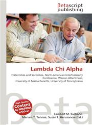 Lambda Chi Alpha,6132172173,9786132172174