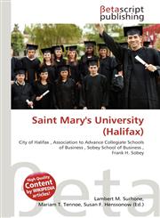 Saint Mary's University (Halifax),6137645770,9786137645772