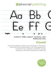 Vowel,6130032226,9786130032227