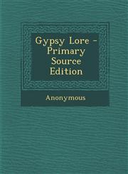 Gypsy Lore,1289607745,9781289607746