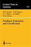 Nonlinear Estimation and Classification,0387954716,9780387954714