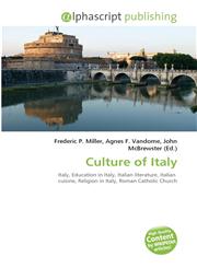 Culture of Italy,6130012071,9786130012076