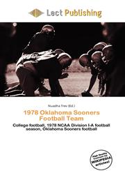 1978 Oklahoma Sooners Football Team,613676749X,9786136767499