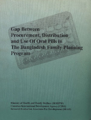 Gap Between Procurement, Distribution and Use of Oral Pills in the Bangladesh Family Planning Program