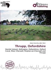 Thrupp, Oxfordshire,6201232575,9786201232570