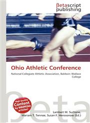 Ohio Athletic Conference,6132182403,9786132182401