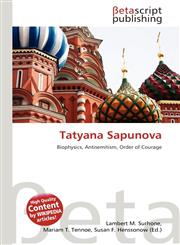 Tatyana Sapunova,6136466805,9786136466804