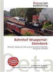 Bahnhof Wuppertal-Steinbeck,613473313X,9786134733137