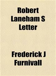 Robert Laneham S Letter,1153420155,9781153420150