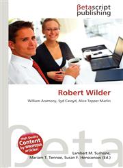 Robert Wilder,6135171682,9786135171686