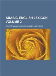 Arabic-English Lexicon Volume 2,1234083868,9781234083861