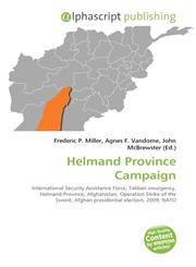 Helmand Province Campaign,613004352X,9786130043520