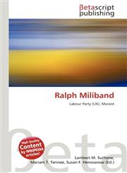 Ralph Miliband,6133341718,9786133341715