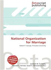 National Organization for Marriage,6136318784,9786136318783