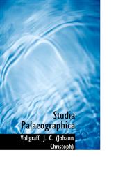 Studia Palaeographica,1110781172,9781110781171