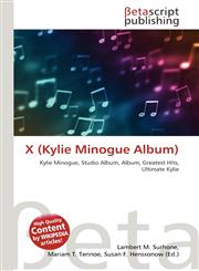 X (Kylie Minogue Album),6131107351,9786131107351