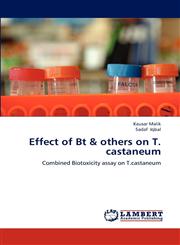 Effect of Bt & others on T. castaneum,3659232661,9783659232664