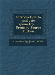 Introduction to analytic geometry  - Primary Source Edition,1295637960,9781295637966