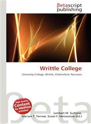 Writtle College,6134771236,9786134771238