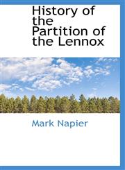 History of the Partition of the Lennox,1116827425,9781116827422
