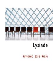Lysiade,1116132494,9781116132496