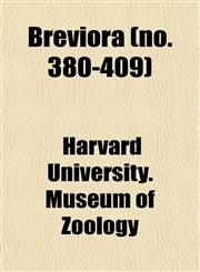 Breviora (no. 380-409),1153453533,9781153453530