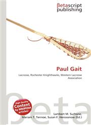 Paul Gait,6134746118,9786134746113