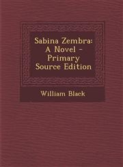 Sabina Zembra,1289524572,9781289524579