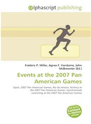 Events at the 2007 Pan American Games,6135559435,9786135559439