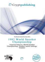 1982 World Snooker Championship,6138246217,9786138246213