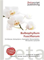 Bulbophyllum Fusciflorum,6136214660,9786136214665