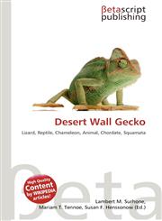 Desert Wall Gecko,6135274406,9786135274400