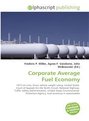 Corporate Average Fuel Economy,6130035179,9786130035174
