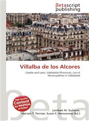Villalba de los Alcores,613482772X,9786134827720