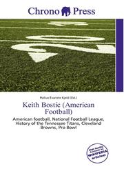Keith Bostic (American Football),6134903280,9786134903288